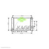 KAGER 31-3077 Radiator, engine cooling